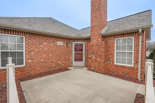 exterior space with a patio