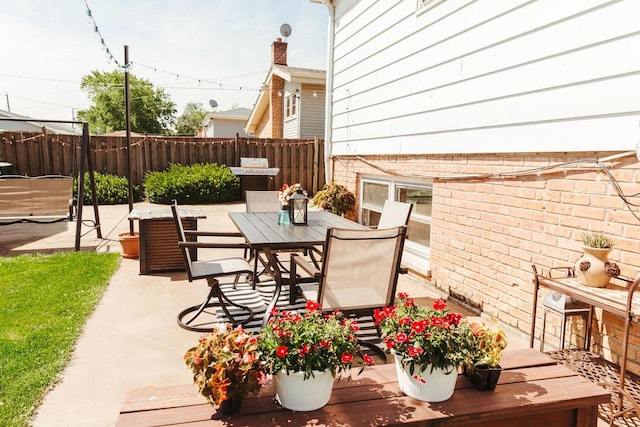 view of patio