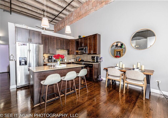 office featuring wood finished floors