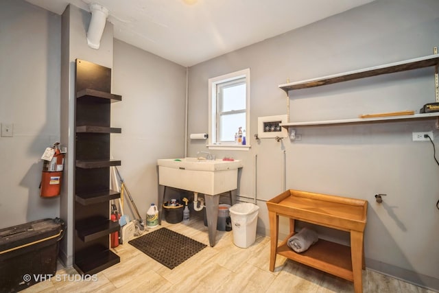 laundry area with laundry area and hookup for a washing machine