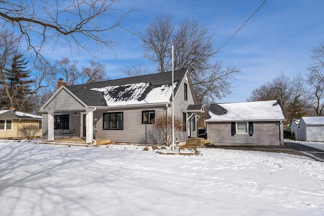 view of front of house