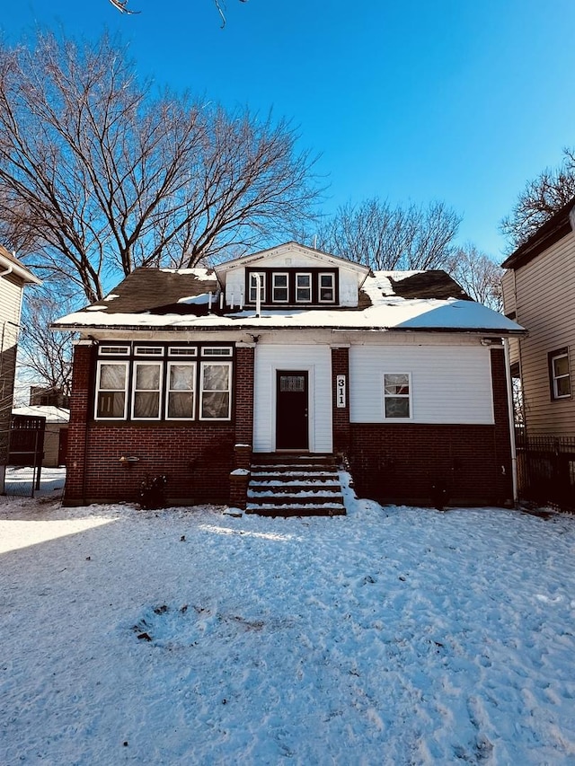 view of front of house