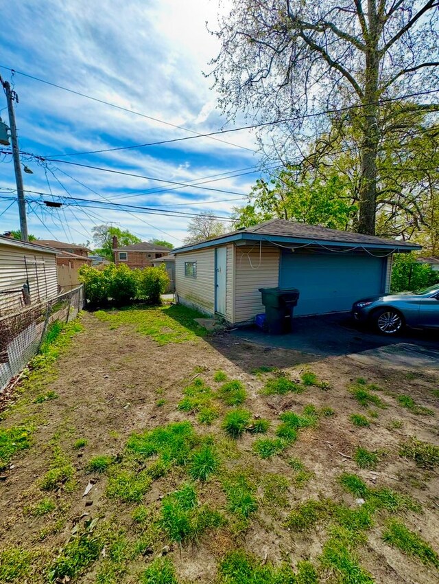 14333 Drexel Ave, Dolton, IL 60419 - view of yard with fence