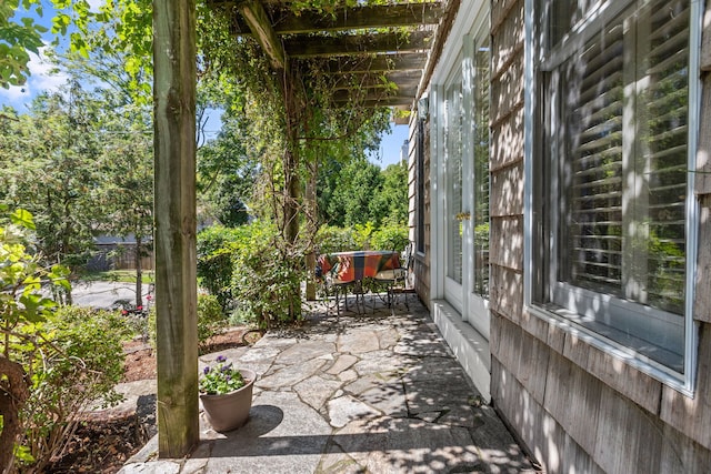 view of patio