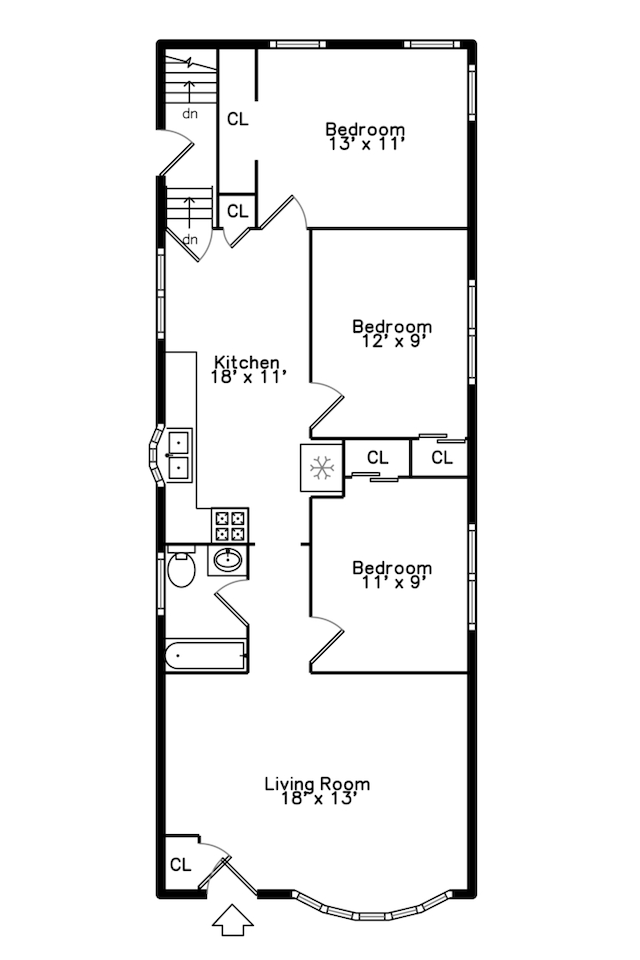 4551 W Foster Ave, Chicago, IL 60630 - plan