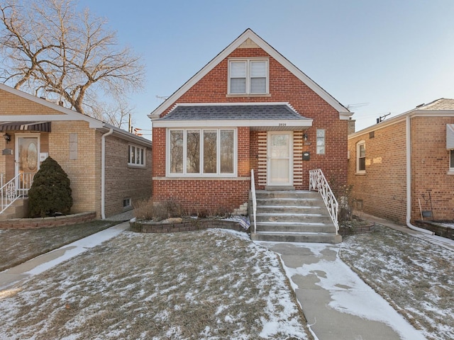 view of bungalow-style home