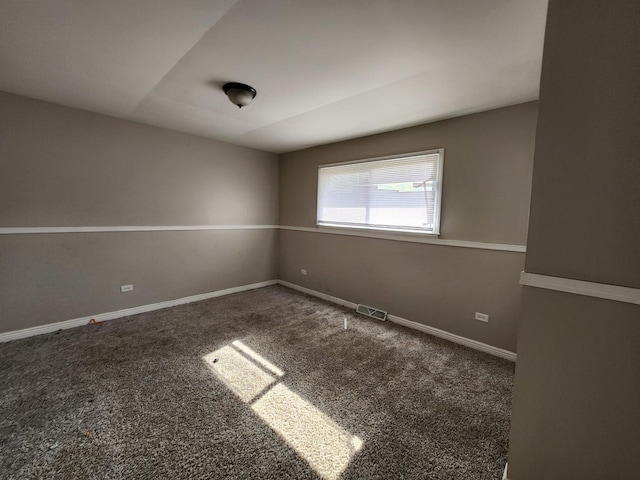 empty room with carpet floors