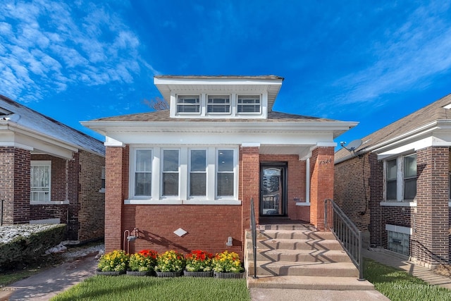 view of bungalow-style home