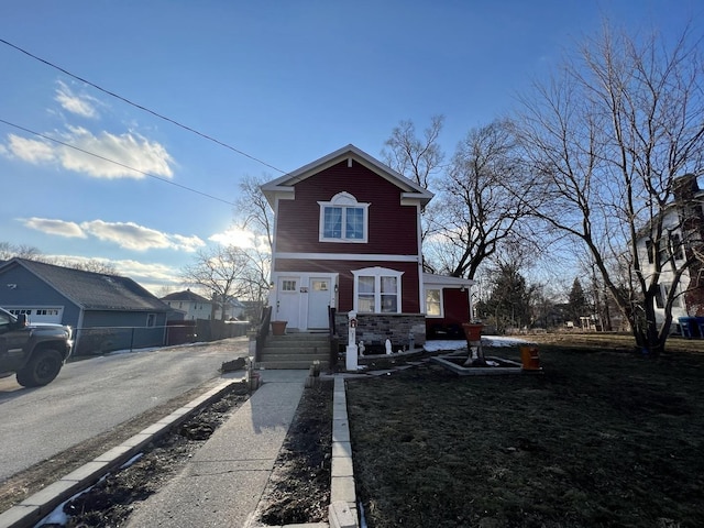 view of front of house