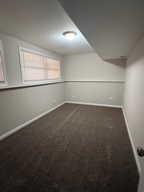 spare room with carpet