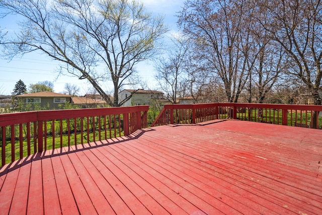 view of deck