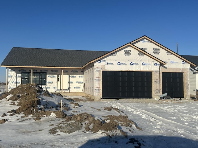 view of property in mid-construction