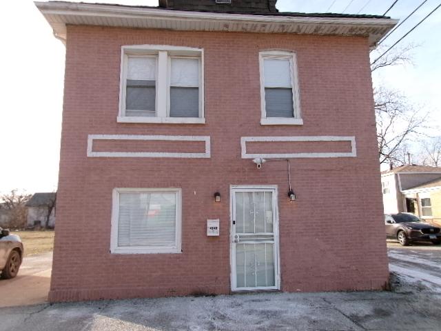 view of rear view of property