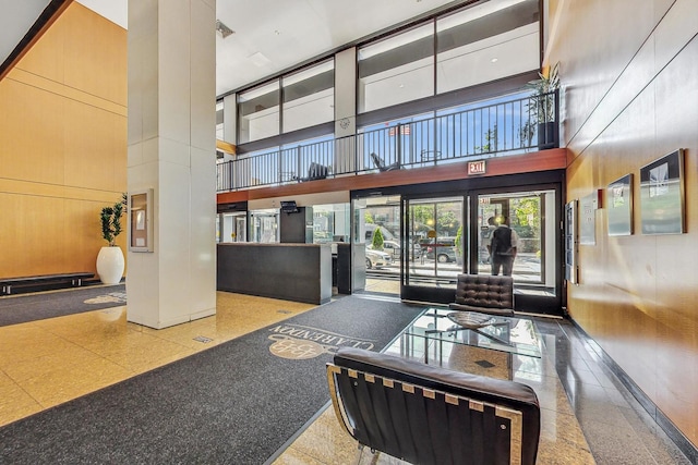 view of building lobby