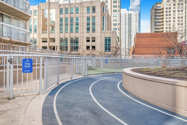 545 N Dearborn St Unit 2709, Chicago, IL 60654 - surrounding community with fence and a city view