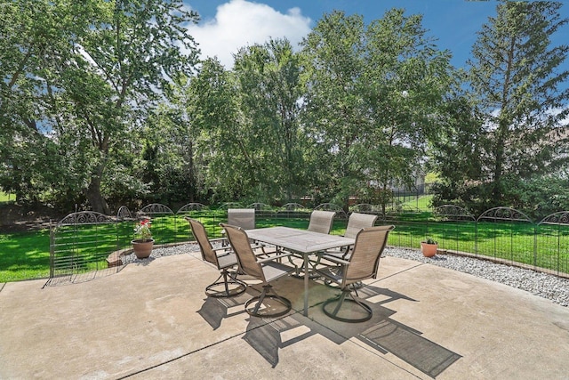 view of patio / terrace