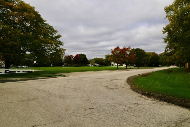 view of road