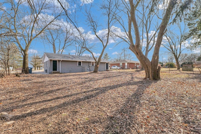 view of rear view of property
