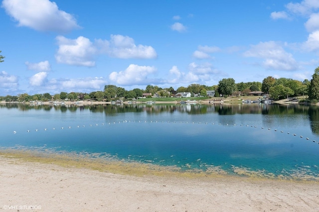 property view of water