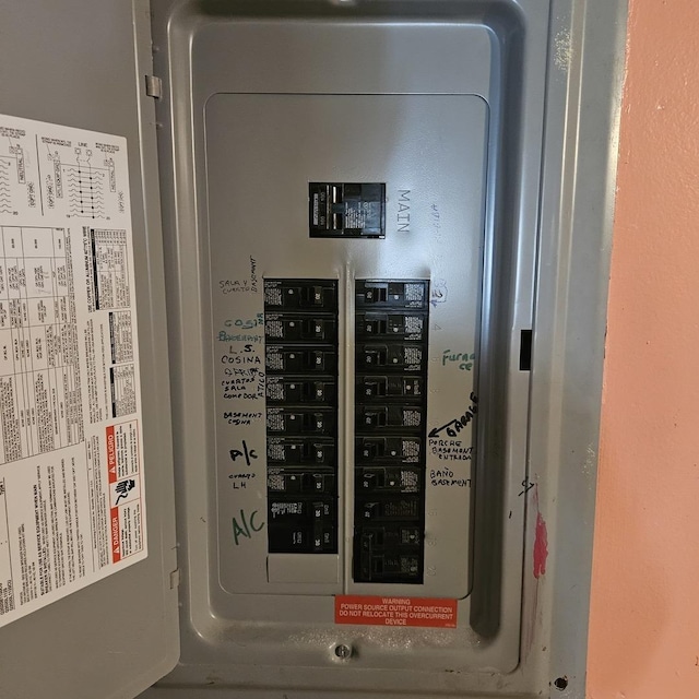 utilities with electric panel