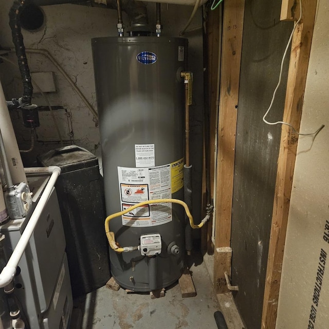 utilities with water heater