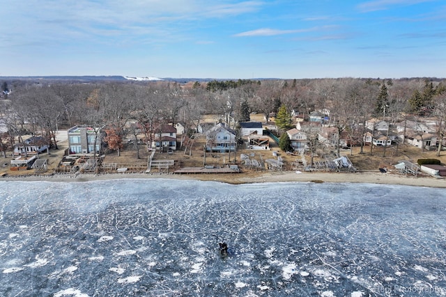 drone / aerial view