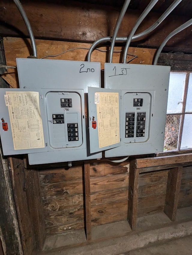 utilities with electric panel