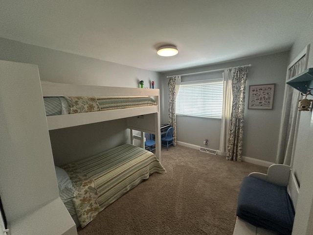 bedroom featuring carpet floors