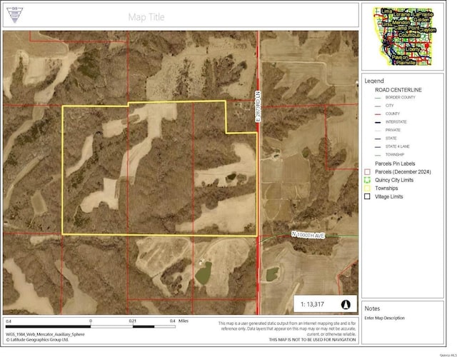 SEC10 E 2873rd Ln, Mckee Township, Clayton IL, 62324 land for sale