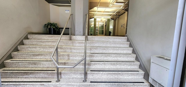 view of staircase
