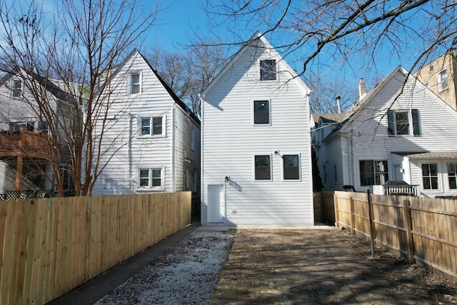 view of back of house