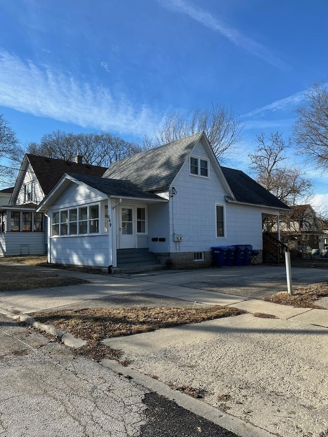 view of front of house