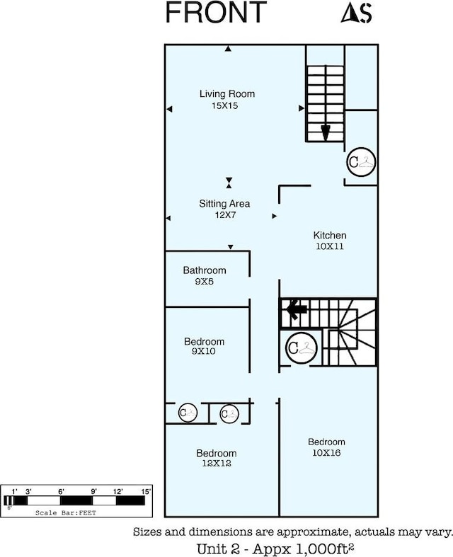 5309 S 72nd Ct, Summit, IL 60501 - view of property floor plan