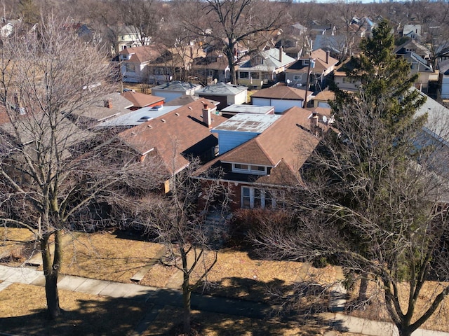 936 N Ridgeland Ave, Oak Park, IL 60302 - aerial perspective of suburban area
