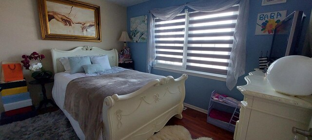 256 Homewood Dr, Bolingbrook, IL 60440 - bedroom with dark hardwood / wood-style flooring