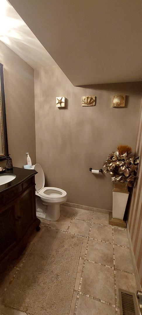 256 Homewood Dr, Bolingbrook, IL 60440 - bathroom with vanity and toilet