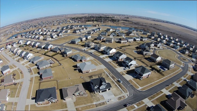 birds eye view of property featuring a residential view