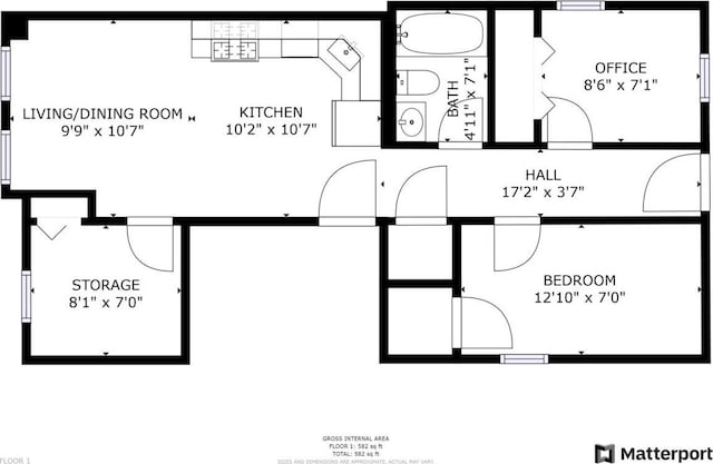 view of layout