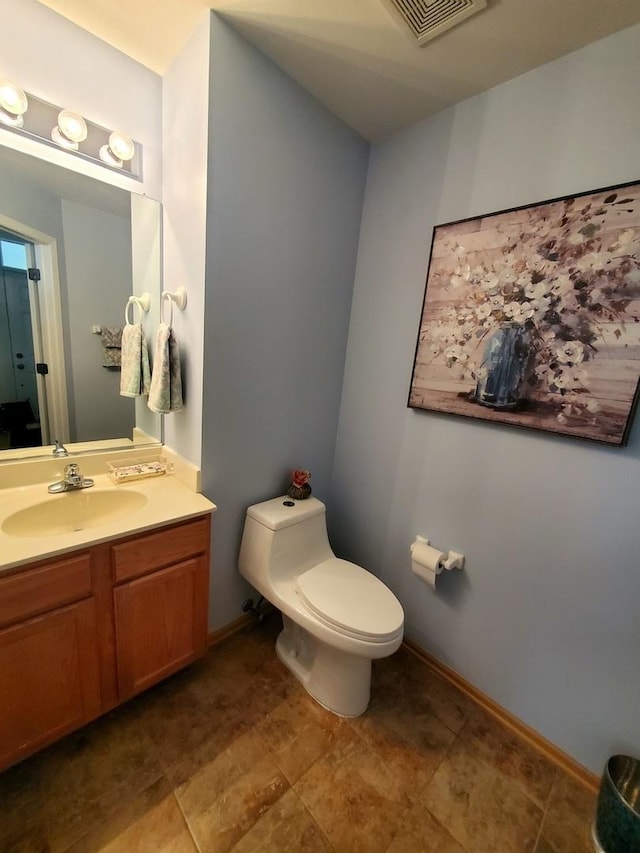 662 W Kristina Ln, Round Lake, IL 60073 - bathroom featuring vanity and toilet