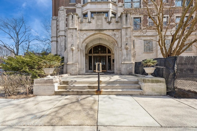 view of property entrance