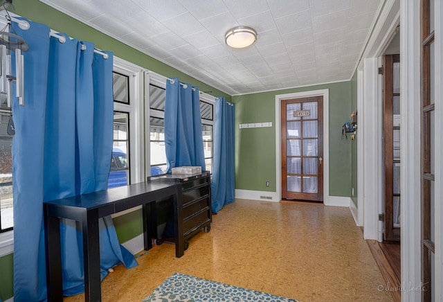 469 Dewey Ave, Galena, IL 61036 - office featuring a healthy amount of sunlight, baseboards, and tile patterned floors