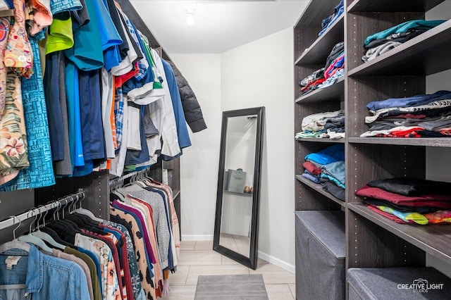 view of spacious closet