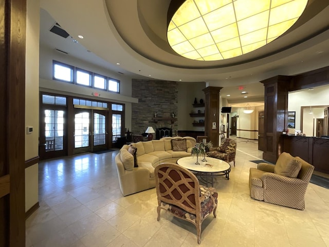 view of building lobby