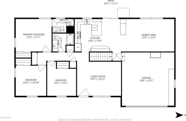 view of layout