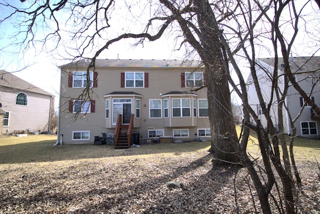 view of rear view of house