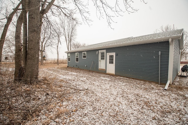 view of rear view of house