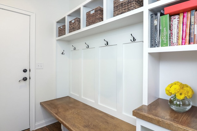 view of mudroom