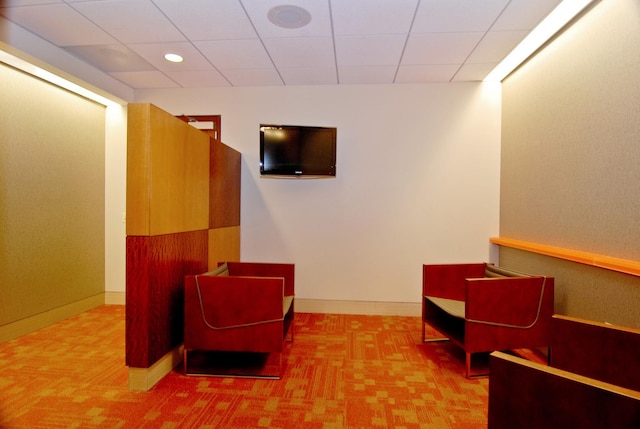 400 E Randolph St Unit 2410, Chicago, IL 60601 - sitting room with a paneled ceiling and recessed lighting