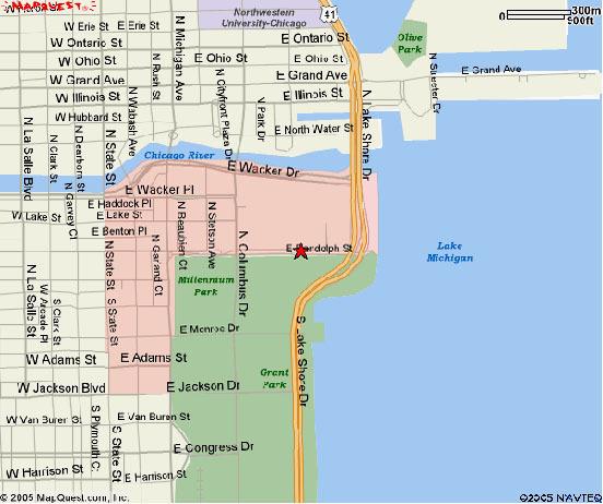 400 E Randolph St Unit 2410, Chicago, IL 60601 - map / location