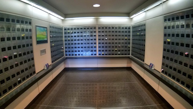 400 E Randolph St Unit 2410, Chicago, IL 60601 - view of property's community with mail area and recessed lighting